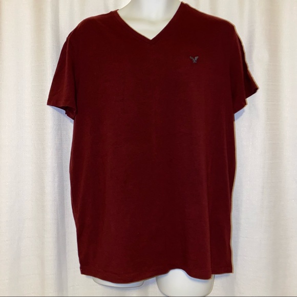 Men’s American Eagle Outfitters Burgundy Crewneck - Picture 1 of 15